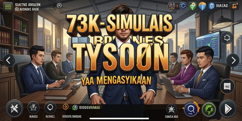 Tampilan gameplay dari 73K yang seru dan dinamis.