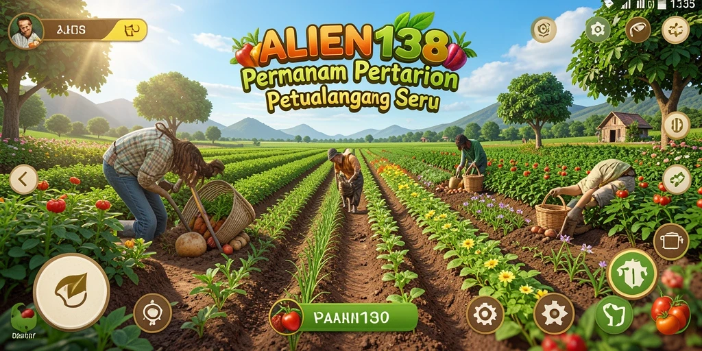 Gameplay menarik di ALIEN138 dengan pertanian yang seru.