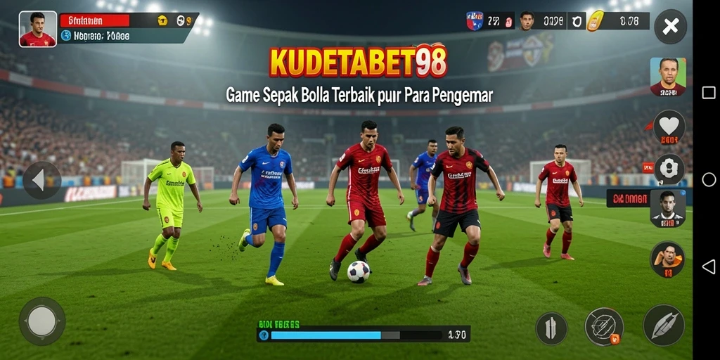 Tampilan gameplay KUDETABET98 dengan grafis realistis dan seru.