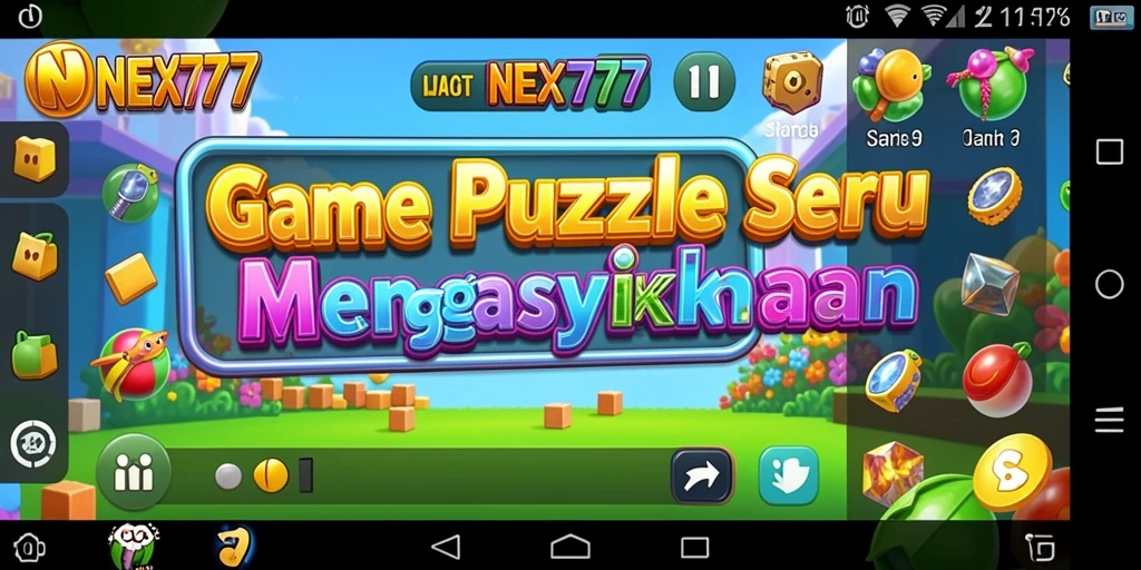 Tampilan gameplay seru dari NEX777 dengan tantangan teka-teki yang mengasyikkan.