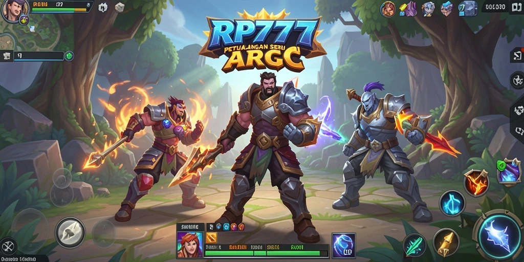 Tampilan mendebarkan dari gameplay ARPG RP777.