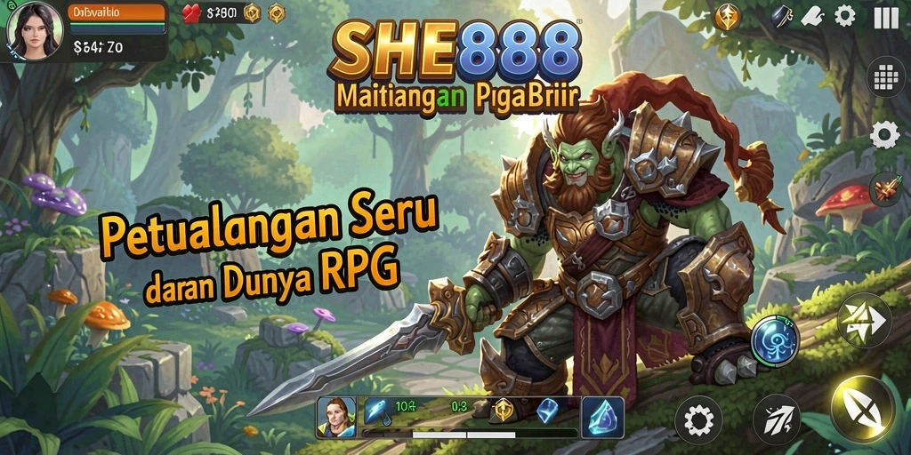 Gameplay RPG yang mendebarkan dan penuh petualangan.
