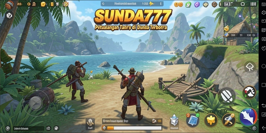 Gameplay SUNDA777 yang epik menunjukkan eksplorasi dunia terbuka.
